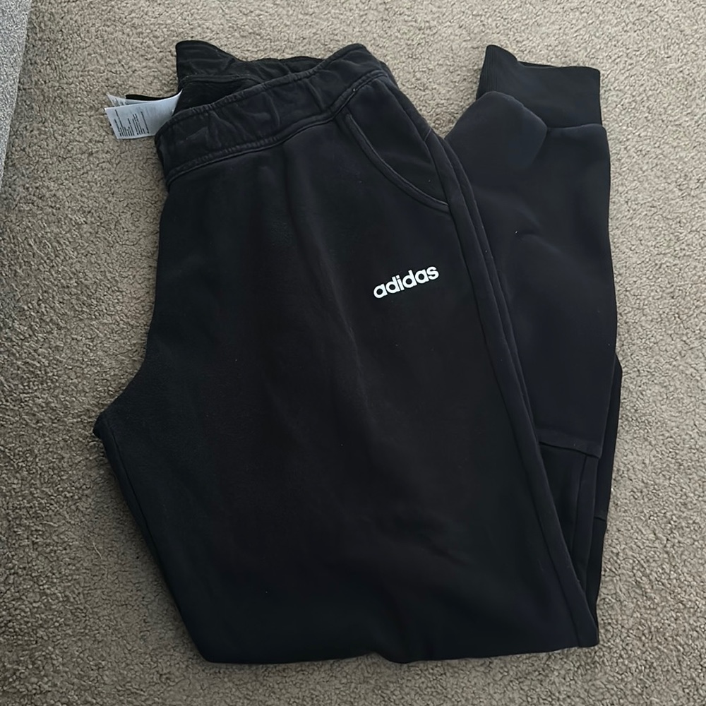 women’s black adidas joggers